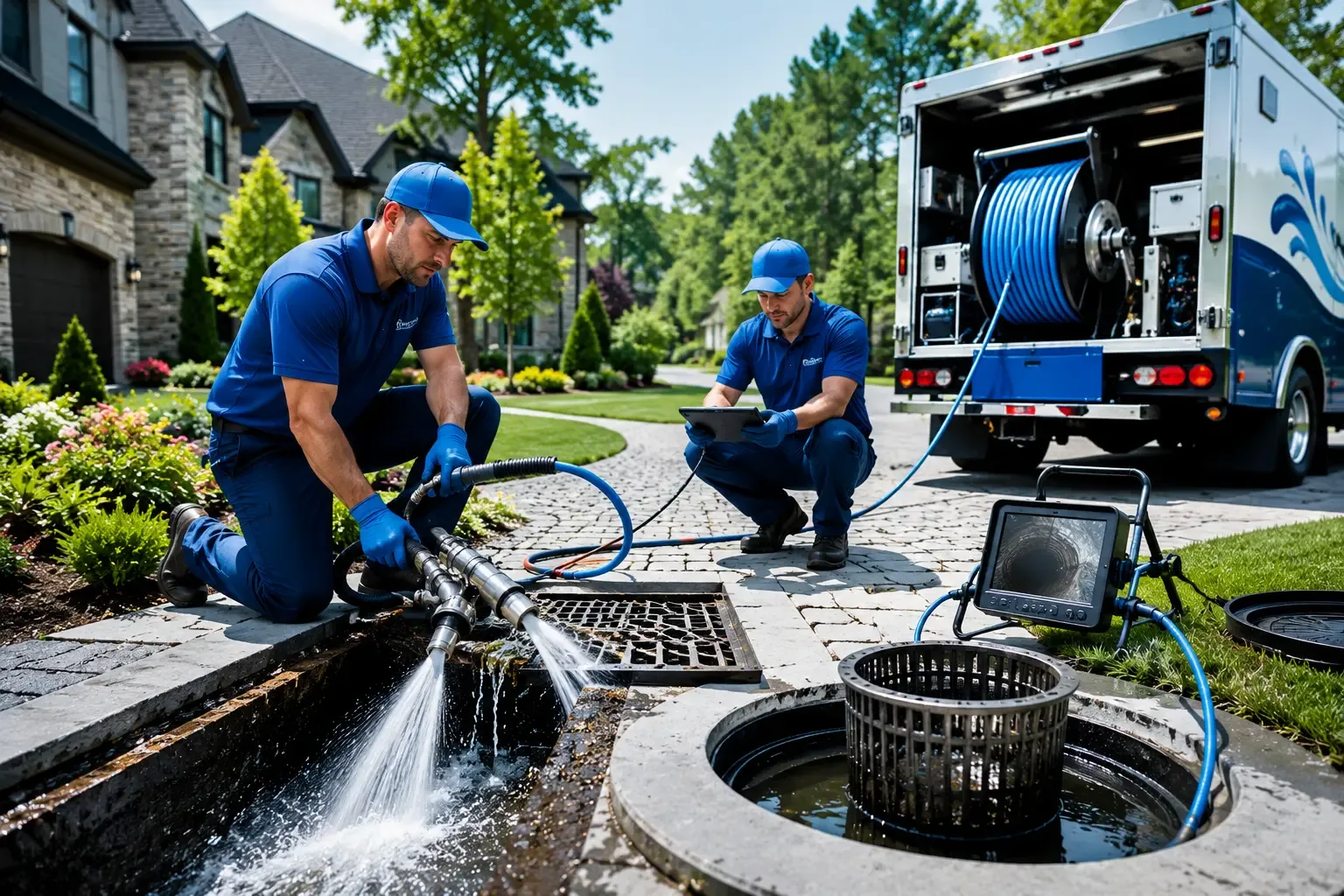 Local outdoor drain cleaning professionals in Omer, MI